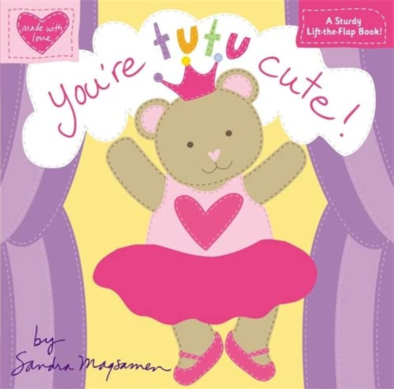 Book cover for "You're Tutu Cute!" by Sandra Magsamen