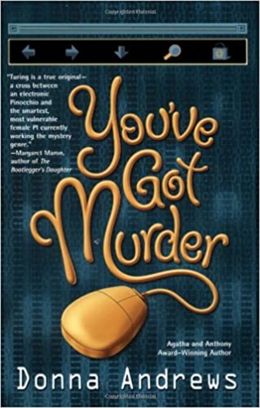 Book cover for "You've Got Murder" by Donna Andrews
