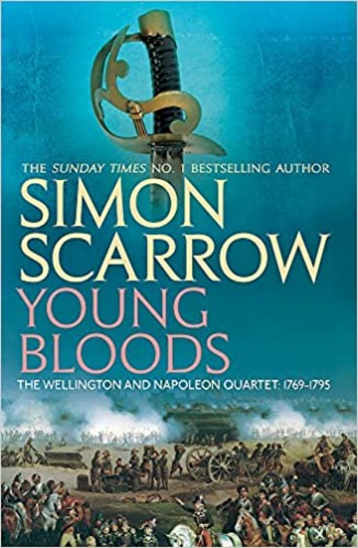 Book cover for "Young Bloods" by Simon Scarrow