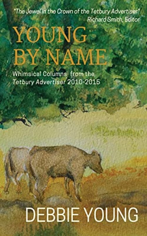Book cover for "Young By Name" by Debbie Young