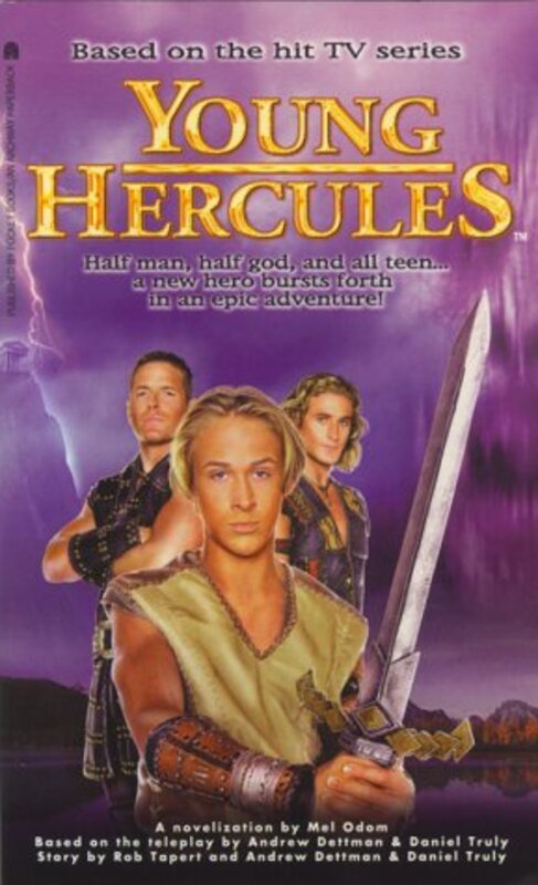 Book cover for "Young Hercules" by Mel Odom