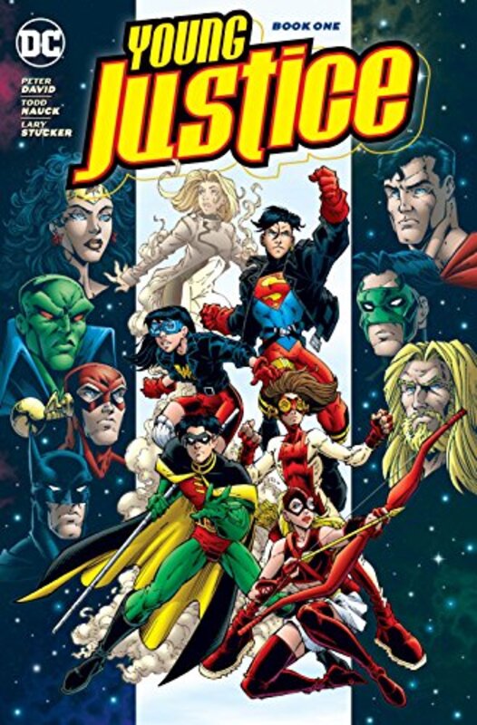 Book cover for "Young Justice, Book One" by Peter David