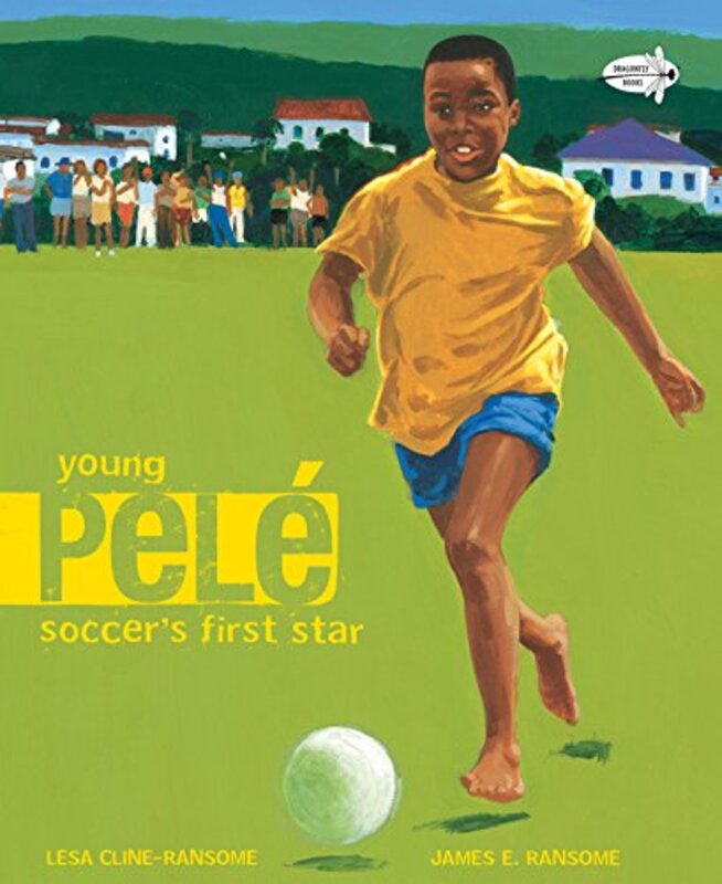 Book cover for "Young Pele" by James E Ransome