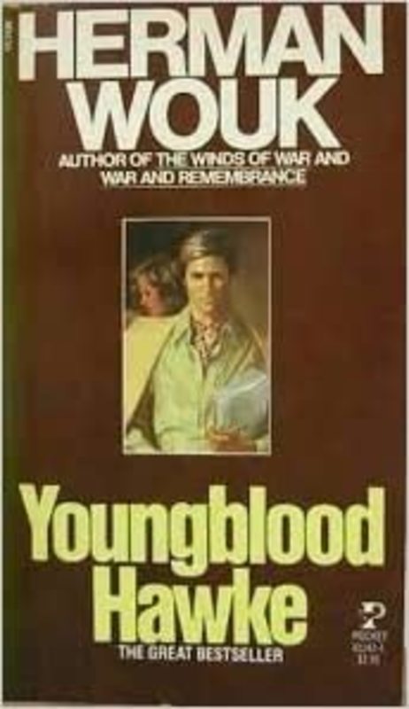 Book cover for "Youngblood Hawke" by Herman Wouk