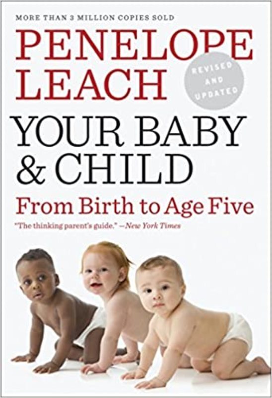 Book cover for "Your Baby and Child" by Penelope Leach