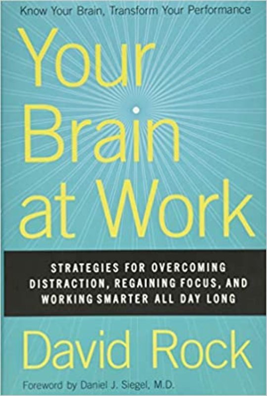 Book cover for "Your Brain at Work" by David Rock