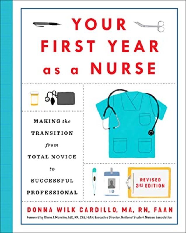 Book cover for "Your First Year As a Nurse" by Donna Cardillo