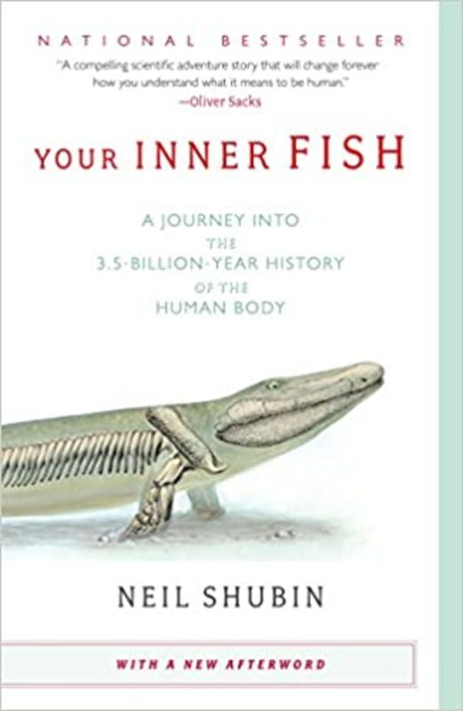 Book cover for "Your Inner Fish" by Neil Shubin