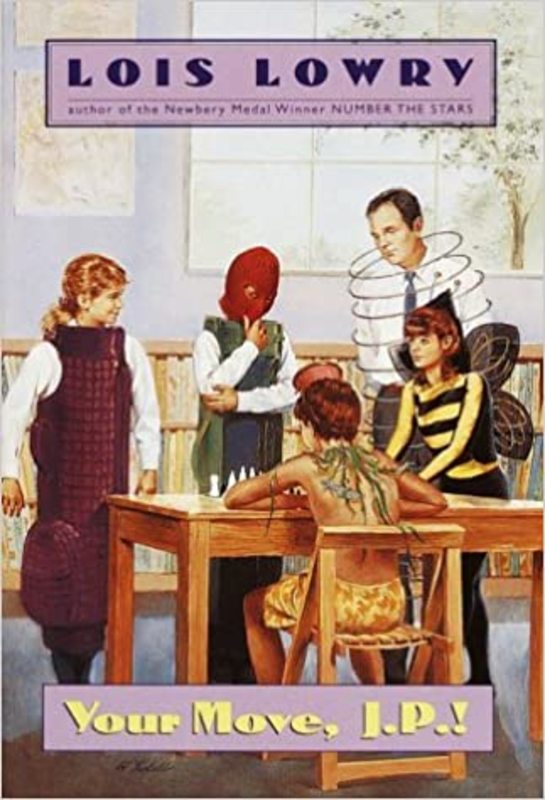Book cover for "Your Move, J.P.!" by Lois Lowry