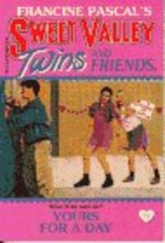 Book cover for "Yours for a Day" by Francine Pascal