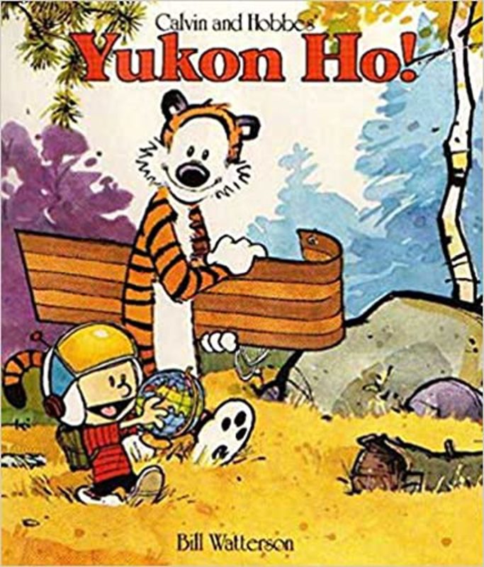 Book cover for "Yukon Ho!" by Bill Watterson