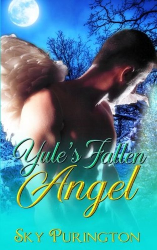 Book cover for "Yule's Fallen Angel" by Sky Purington