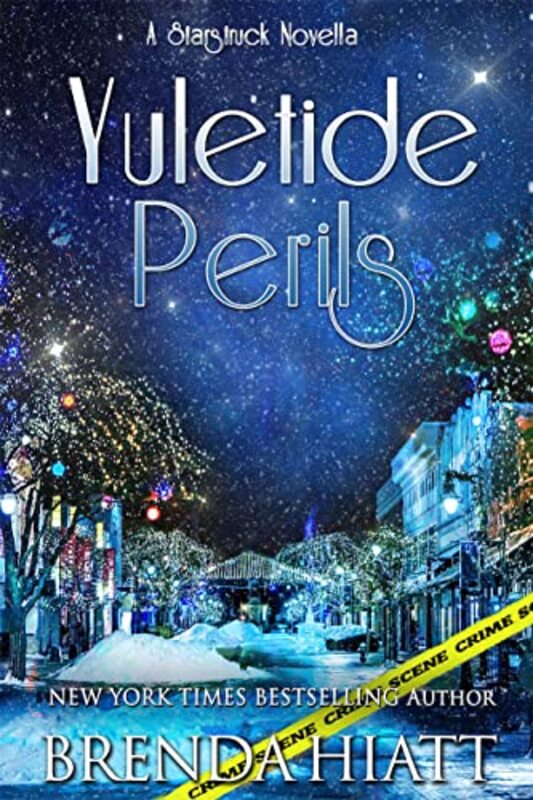 Book cover for "Yuletide Perils" by Brenda Hiatt