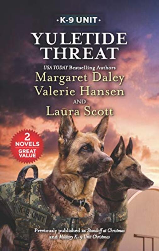 Book cover for "Yuletide Threat" by Margaret Daley