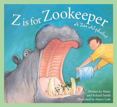 Book cover for "Z is for Zookeeper" by Roland Smith