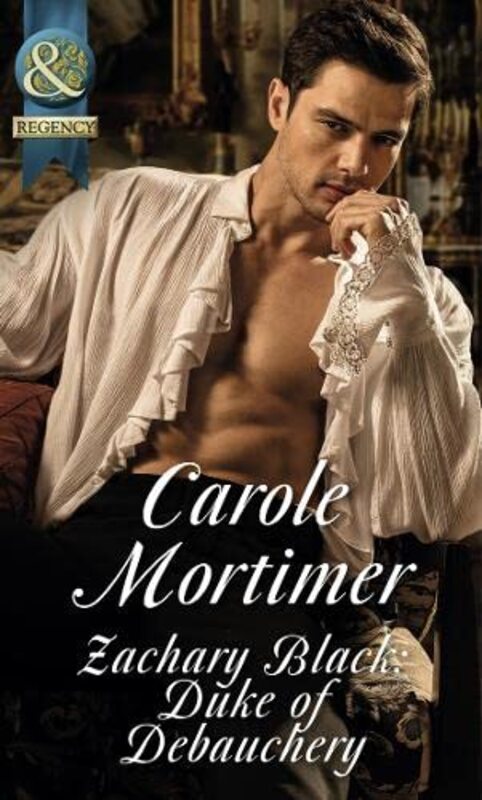 Book cover for "Zachary Black" by Carole Mortimer
