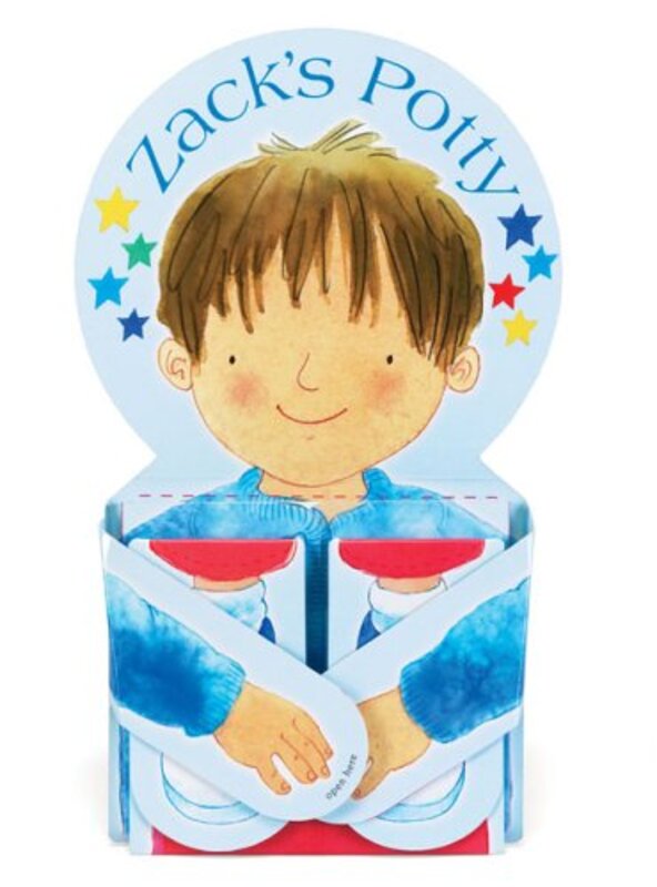 Book cover for "Zack's Potty" by Dori Hillestad Butler