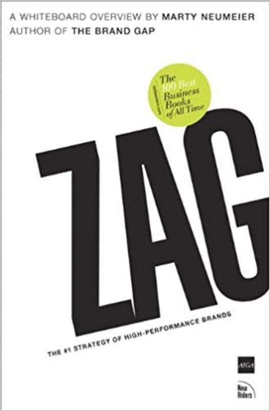 Book cover for "Zag" by Marty Neumeier