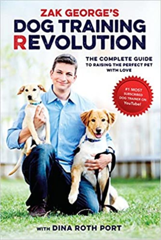 Book cover for "Zak George's Dog Training Revolution" by Zak George