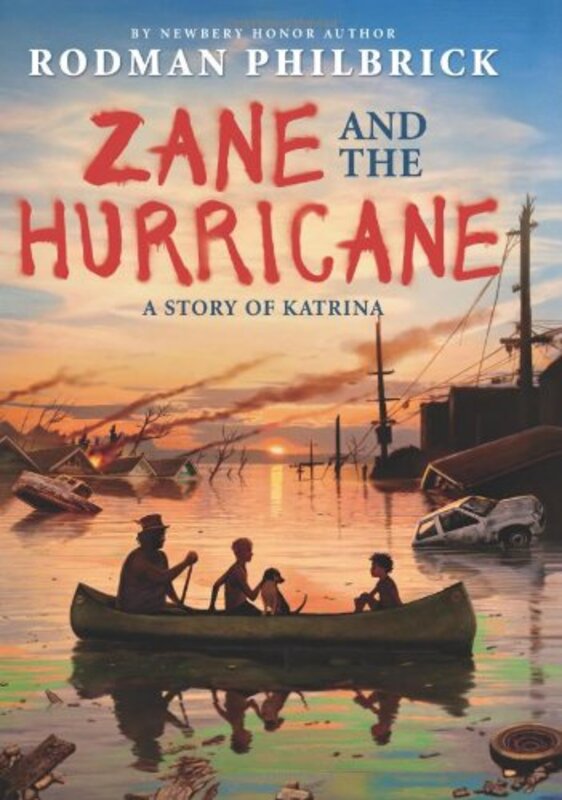 Book cover for "Zane and the Hurricane" by Chris Jordan