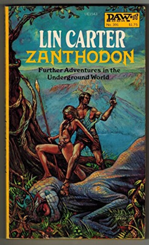 Book cover for "Zanthodon" by Lin Carter