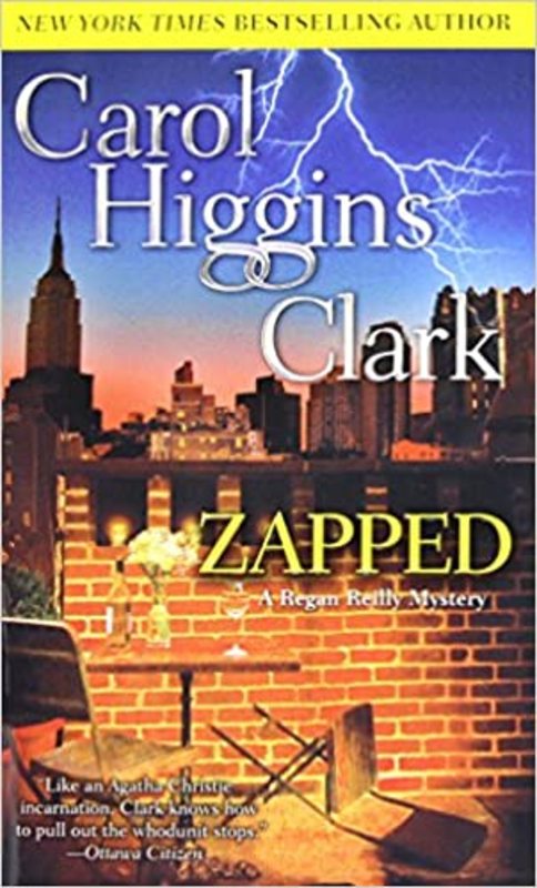 Book cover for "Zapped" by Carol Higgins Clark