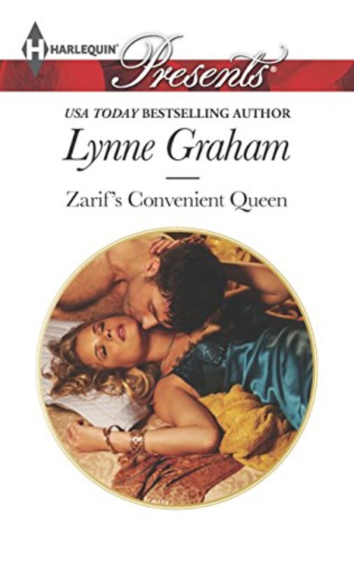 Book cover for "Zarif's Convenient Queen" by Lynne Graham