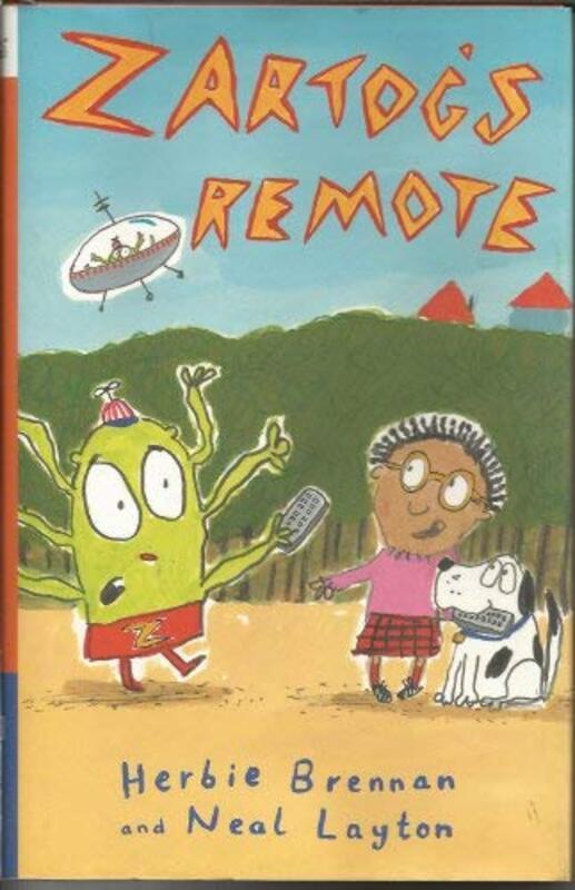 Book cover for "Zartog's Remote" by Herbie Brennan