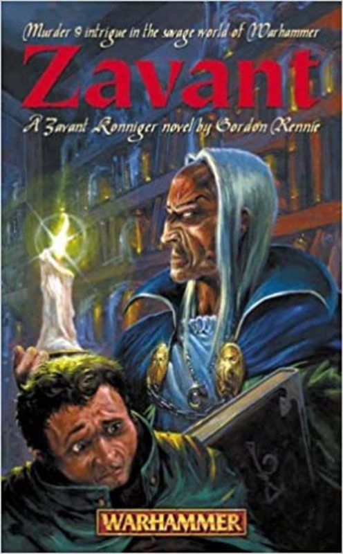Book cover for "Zavant" by Gordon Rennie
