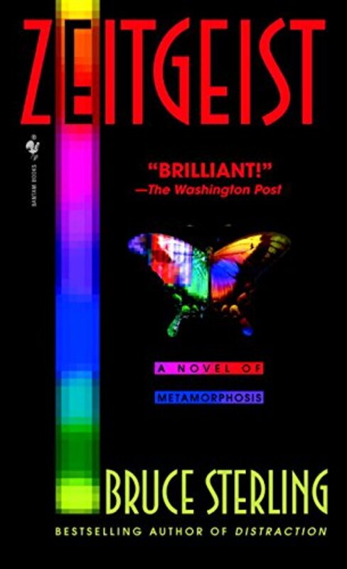 Book cover for "Zeitgeist" by Bruce Sterling