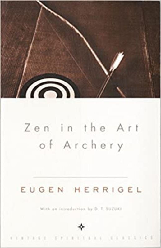 Book cover for "Zen in the Art of Archery" by Eugen Herrigel