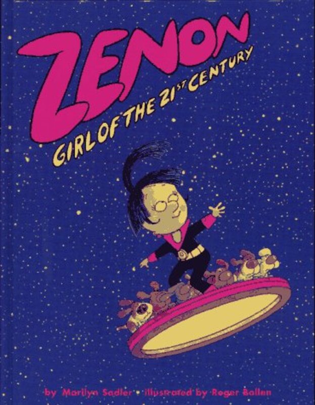 Book cover for "Zenon: Girl of the Twenty-First Century" by Marilyn Sadler
