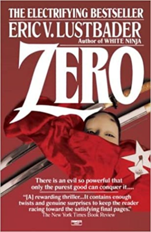 Book cover for "Zero" by Eric Van Lustbader