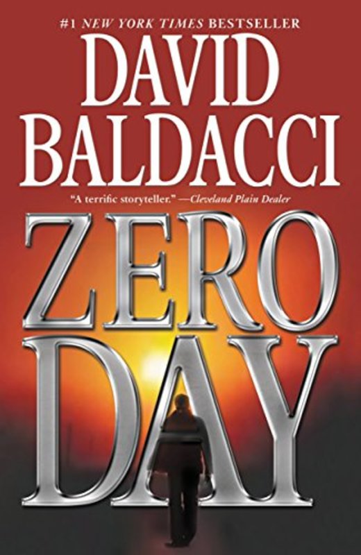 Book cover for "Zero Day" by David Baldacci