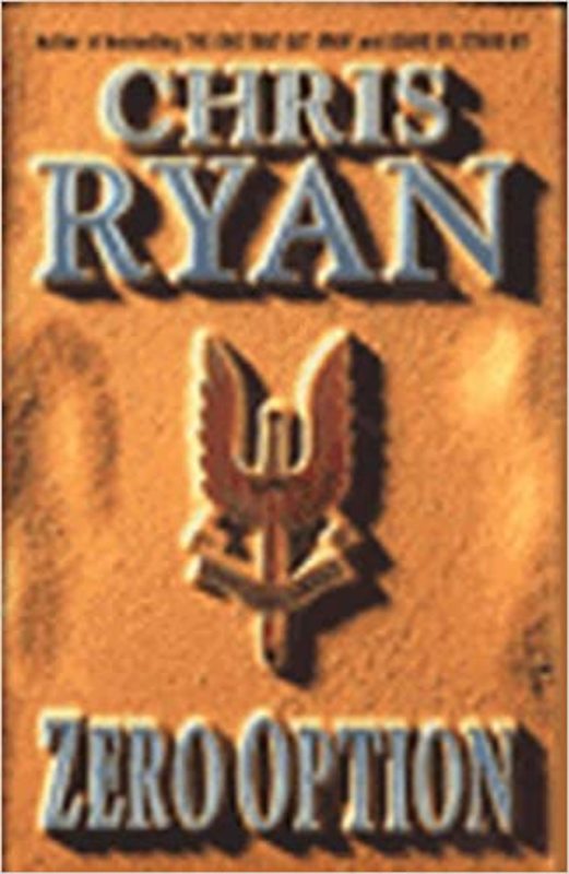 Book cover for "Zero Option" by Chris Ryan