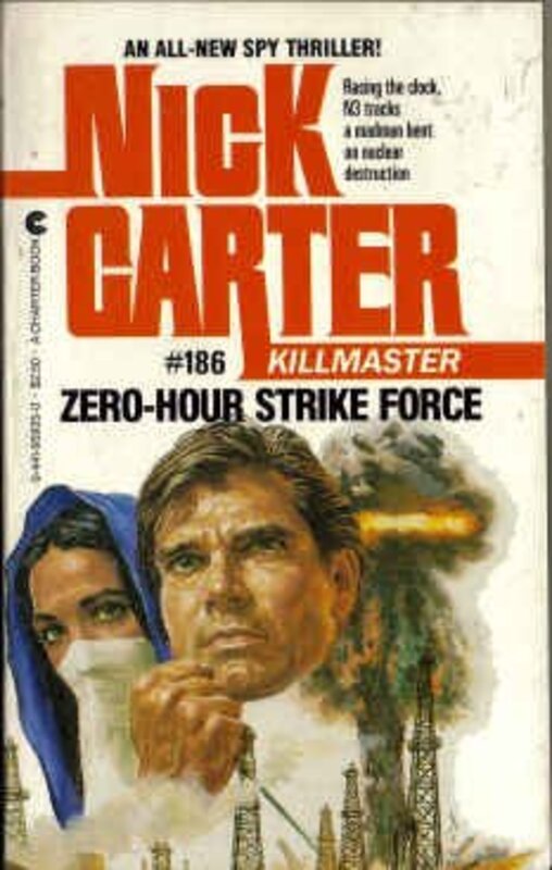 Book cover for "Zero-Hour Strike Force" by Nick Carter