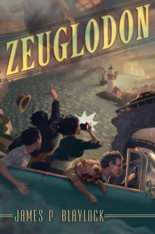 Book cover for "Zeuglodon" by James P Blaylock