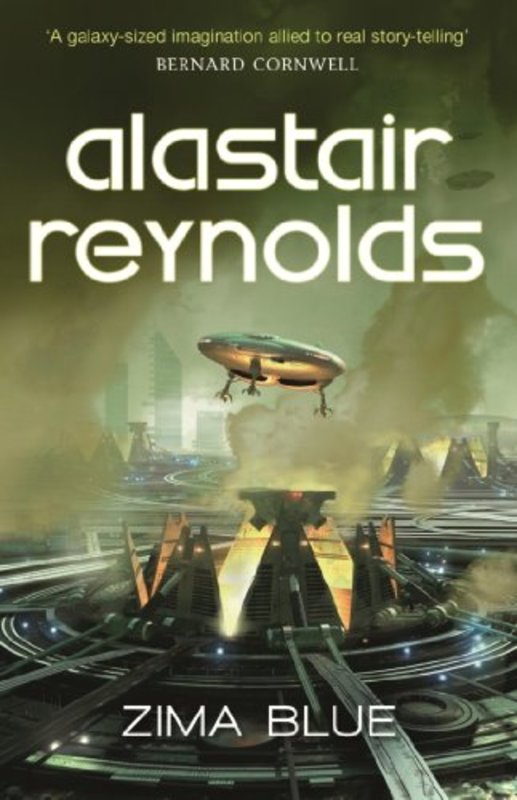 Book cover for "Zima Blue" by Alastair Reynolds