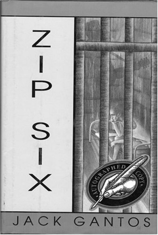 Book cover for "Zip Six" by Jack Gantos