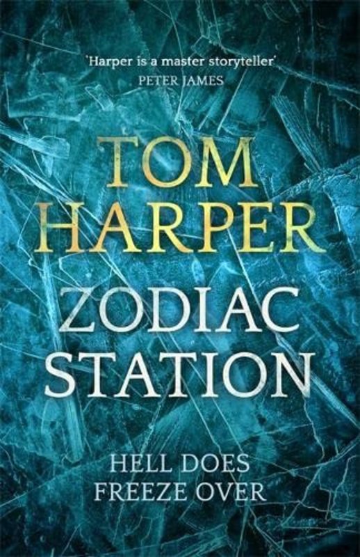 Book cover for "Zodiac Station" by Tom Harper