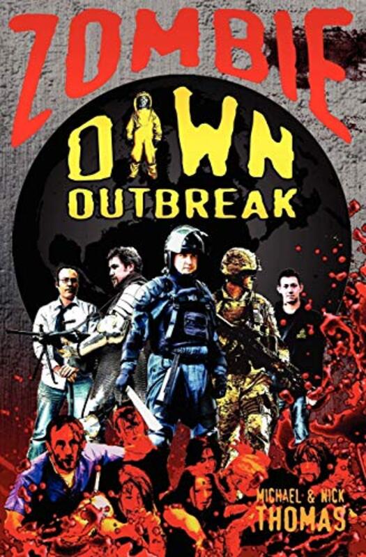 Book cover for "Zombie Dawn Outbreak" by Michael G Thomas