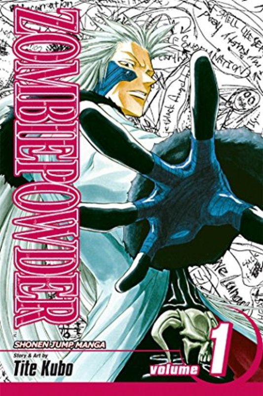Book cover for "Zombie Powder: The Man With the Black Hand" by Tite Kubo