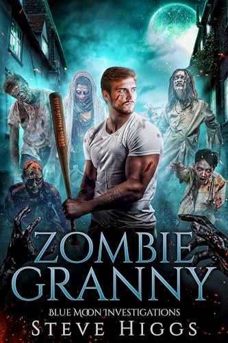 Book cover for "Zombie Granny" by Steve Higgs