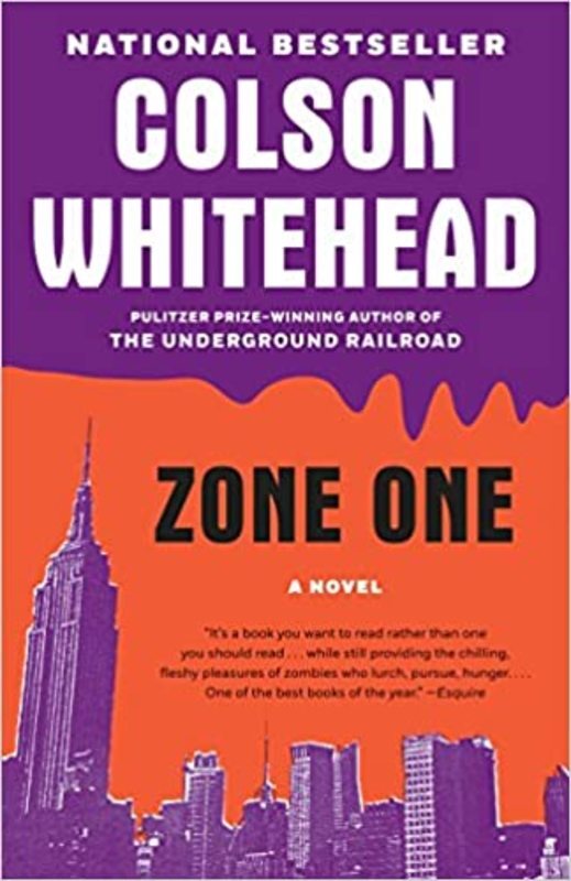 Book cover for "Zone One" by Colson Whitehead