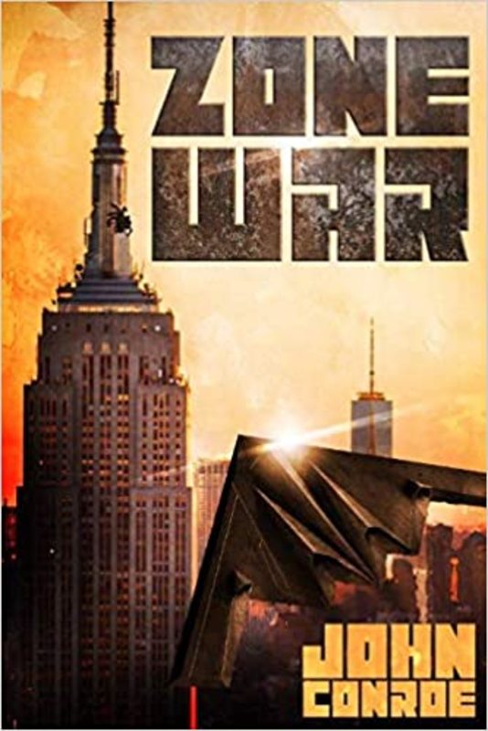 Book cover for "Zone War" by John Conroe