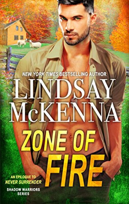 Book cover for "Zone of Fire" by Lindsay McKenna