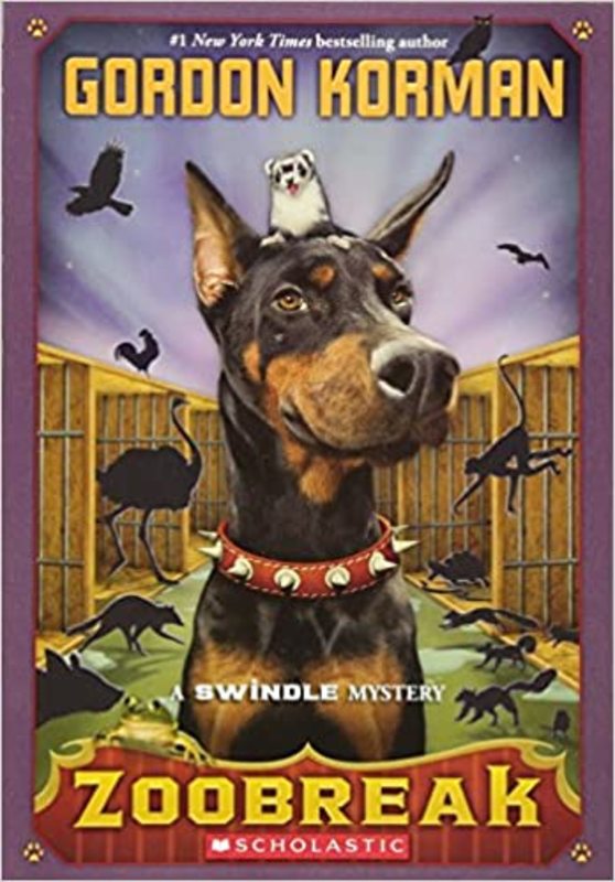 Book cover for "Zoobreak" by Gordon Korman