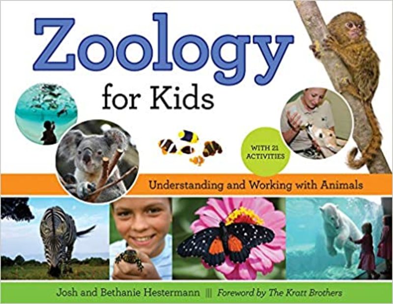 Book cover for "Zoology for Kids" by Josh Hestermann