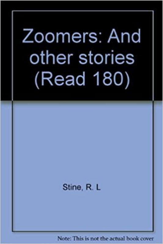 Book cover for "Zoomers and Other Stories" by R.L. Stine