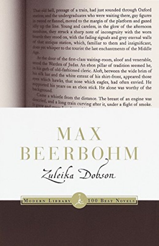 Book cover for "Zuleika Dobson" by Max Beerbohm